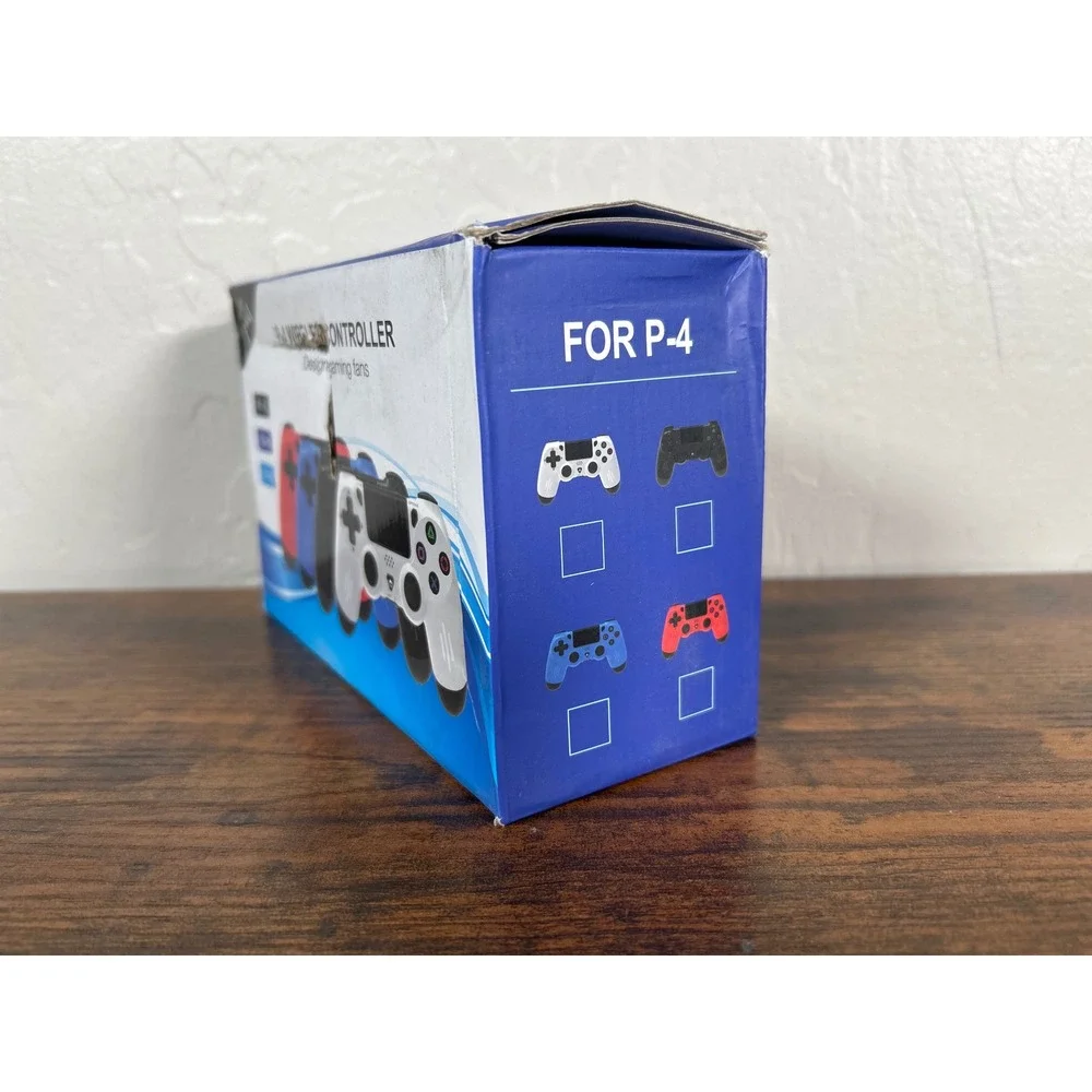 P-4 Wireless Controller for P-4 Slim Pro Bluetooth Dual‎ Vibration Black New